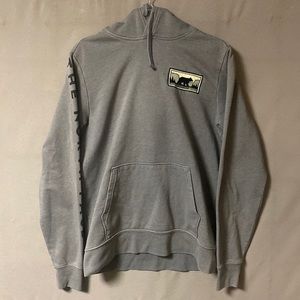 The North Face Men’s Gray Hooded Sweatshirt Size Small